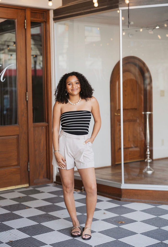 Jada Cropped Knit Top