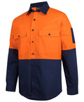 Jb's Hi-Vis Class F Ripstop Long Sleeve Work Shirt 6HRFL