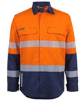 Jb's Hi-Vis FR PPE2 Biomotion Long sleeve Work Shirt 6DFRL