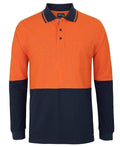JB's hi vis tradiotional pique polo shirt 6HVQL Metro Workwear.