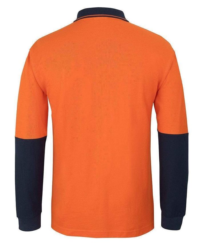 JB's hi vis tradiotional pique polo shirt 6HVQL Metro Workwear.