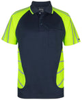 Jb's Street Spider Hi Vis Polo With Reflective Stripes 6HSSR - City Workwear
