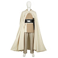 Jedi Master Sol White Costume - Star Wars Suit - Men Full Set Halloween