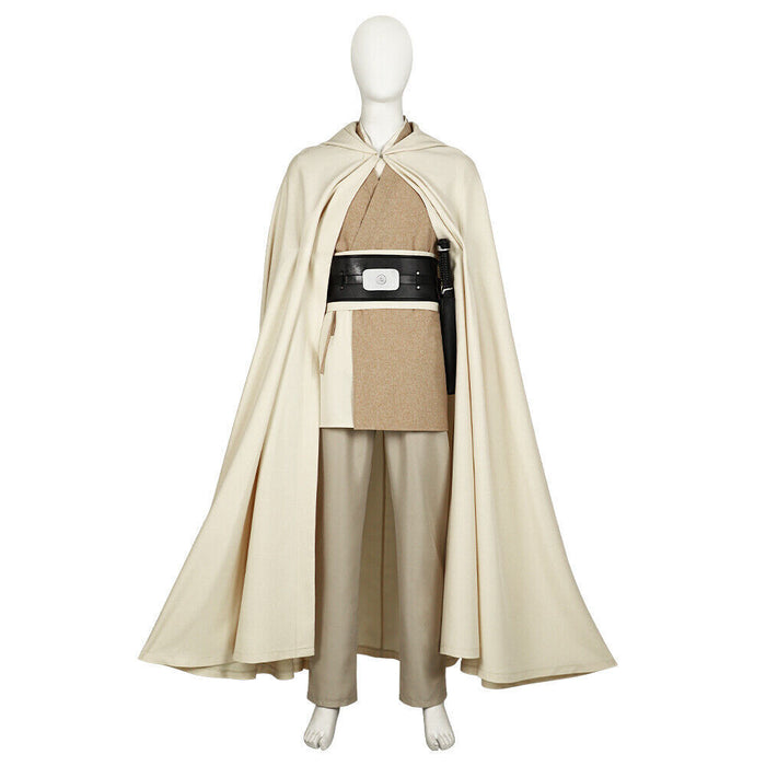 Jedi Master Sol White Costume - Star Wars Suit - Men Full Set Halloween