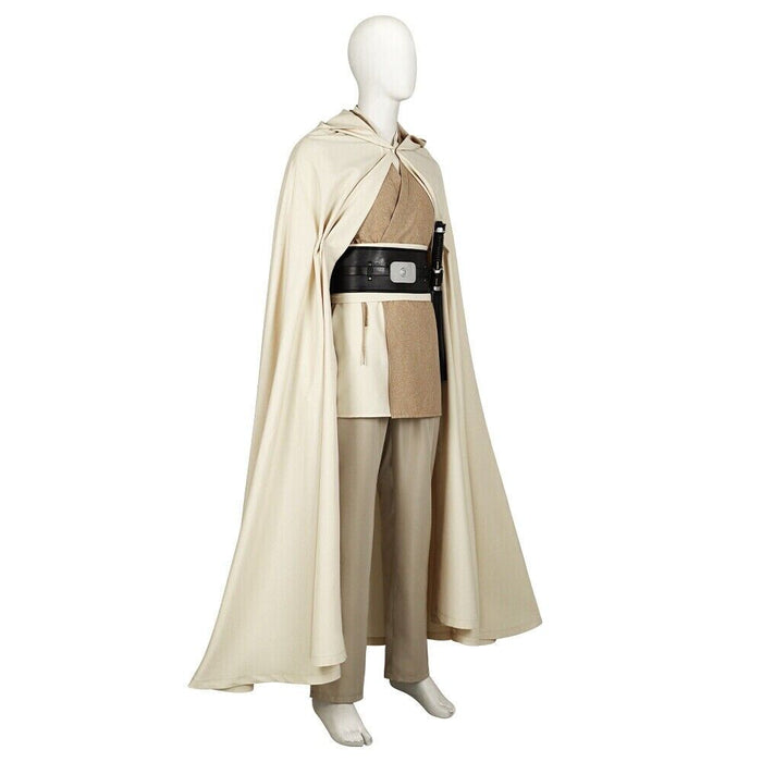 Jedi Master Sol White Costume - Star Wars Suit - Men Full Set Halloween