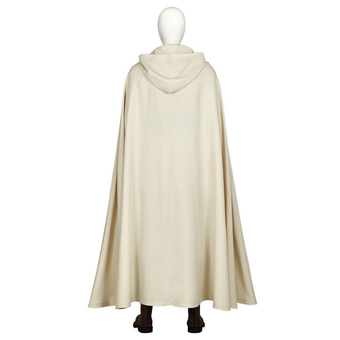 Jedi Master Sol White Costume - Star Wars Suit - Men Full Set Halloween