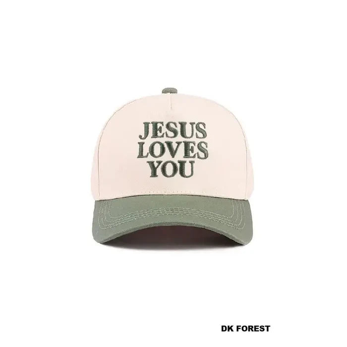 JESUS IS KING FOREST HAT
