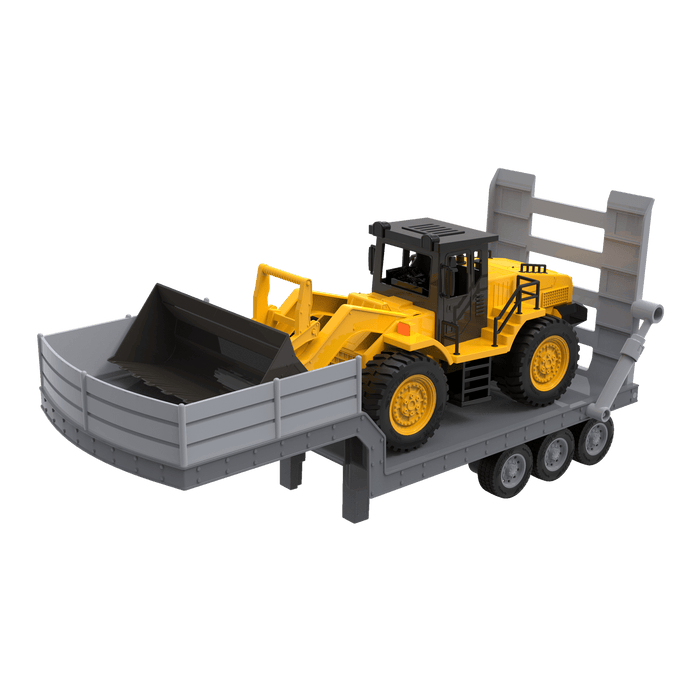 DRIVEN Jumbo Carrier Truck with Midrange Front End Loader