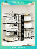 Kade 8-Tier Pot and Lid Rack