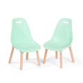 Two mint play chairs
