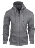 Kids Zip Hoodie Queenscliff 3528 Casual Wear Aussie Pacific 4 Charcoal
