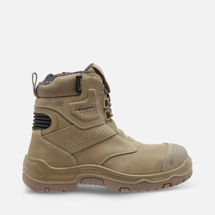 King Gee Bennu Pro 6 Safety Boot Stone K28010  Metro Workwear