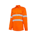 KingGee Basic Vented Drill Shirt Taped K54030  Metro Workwear