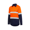 KingGee Men's Vented Spliced Drill Taped Shirt K54025  Metro Workwear