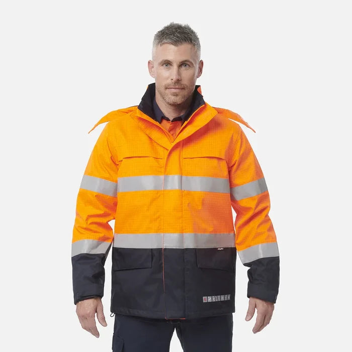 KingGee Shieldtec FR Wet Weather Jacket PPE3 Y06730