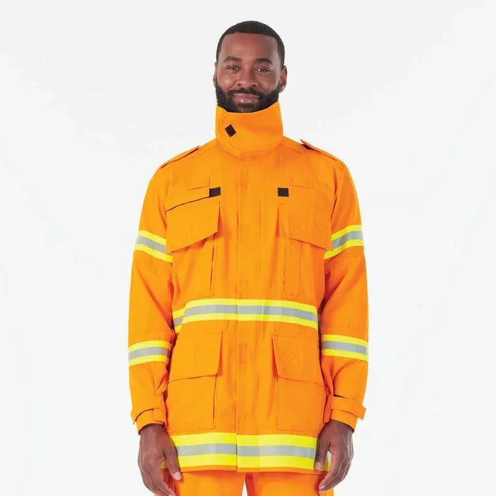 KingGee Wildlands Firefighter Hi-Vis Coat Jacket K85000