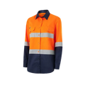 KingGee Women's Hi Vis Vented Spliced Long Sleeve Work Shirt K44221  Metro Workwear