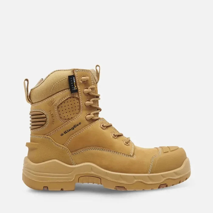 KingGee Women's Onyx 6CZ Composite Toe Wheat Work Boot K28005  Metro Workwear
