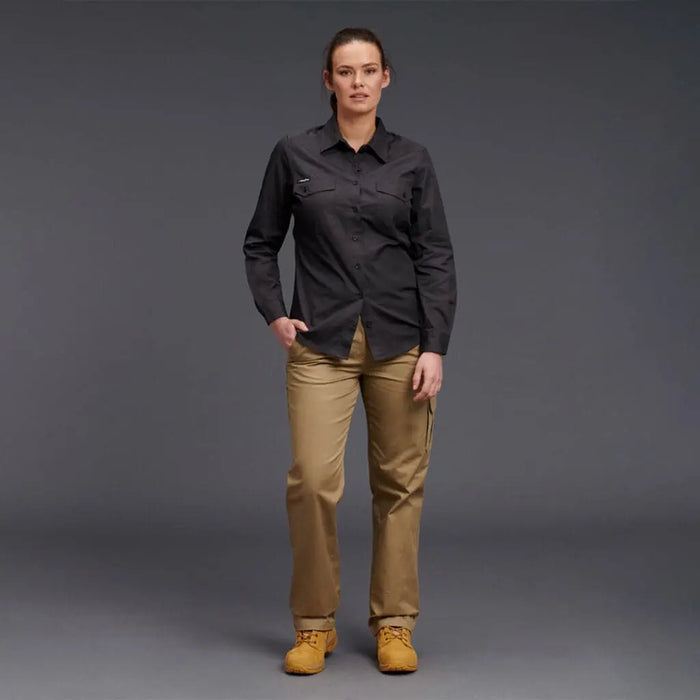 KingGee Women's Workcool 2 Shirt Long Sleeve K69880 - City Workwear