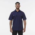 KingGee Workcool Vented Closed Front Short Sleeve Shirt K14032