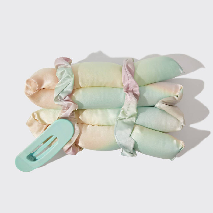 Kitsch Hair Hero XL Satin Heatless Styling & Flat Lay Claw 4pc Set