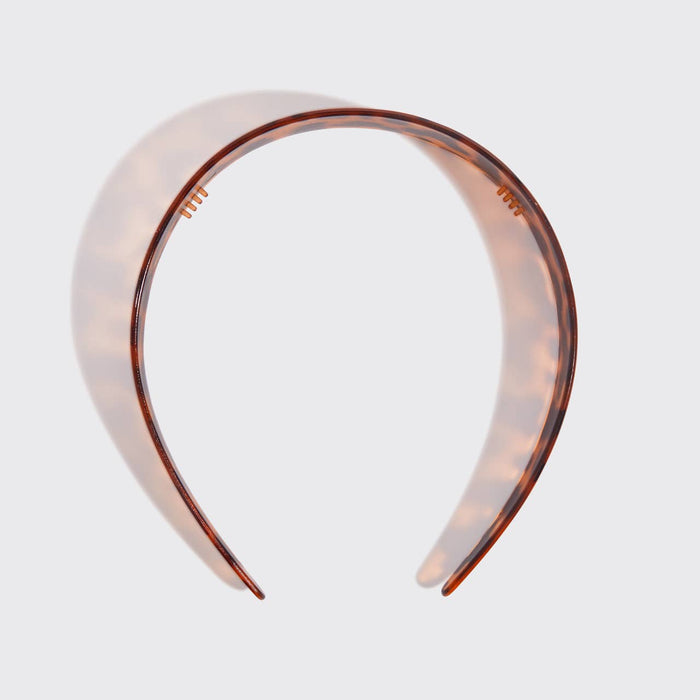 Kitsch Recycled Plastic Wide Headband - Tort