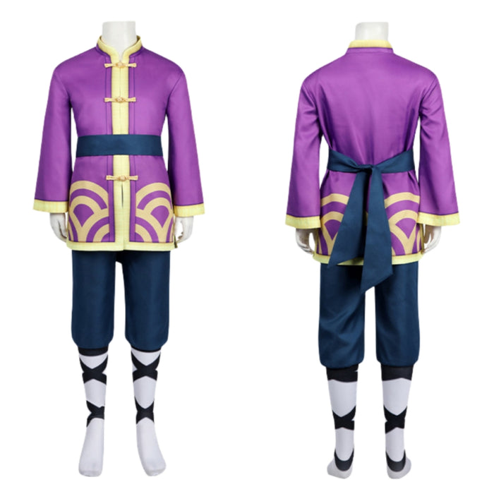 Kong Fu Peach Costume - Mario Princess Peach: Showtime Cos Replica - Adult & Kids Full Set