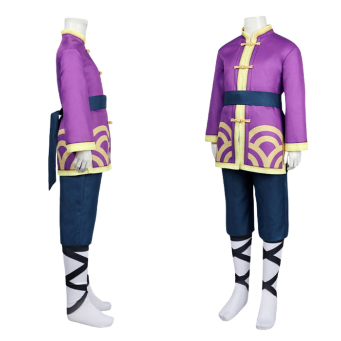 Kong Fu Peach Costume - Mario Princess Peach: Showtime Cos Replica - Adult & Kids Full Set