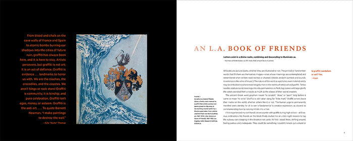 Inside page of 'L.A. Graffiti Black Book'.