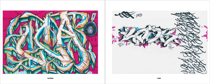Inside page of 'L.A. Graffiti Black Book'.