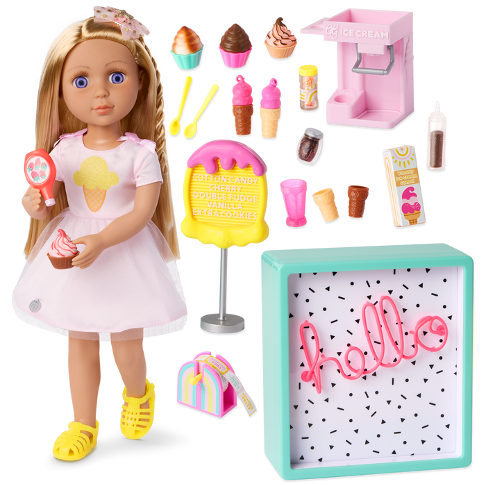 Lacy & GG Ice Cream Playset - Glitter Girls