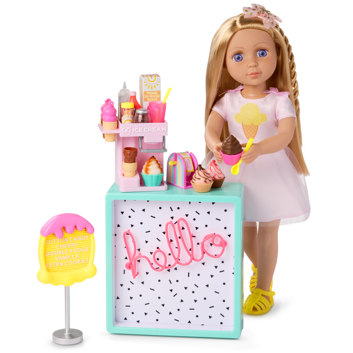 Lacy & GG Ice Cream Playset - Glitter Girls