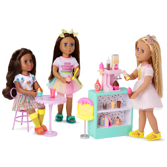 Lacy & GG Ice Cream Playset - Glitter Girls
