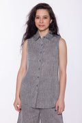 Lahaina | Women's Stainproof Linen-Lyocell Blend Shirt