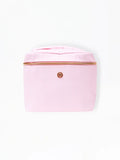 Large Pink stripe Makeup Bag