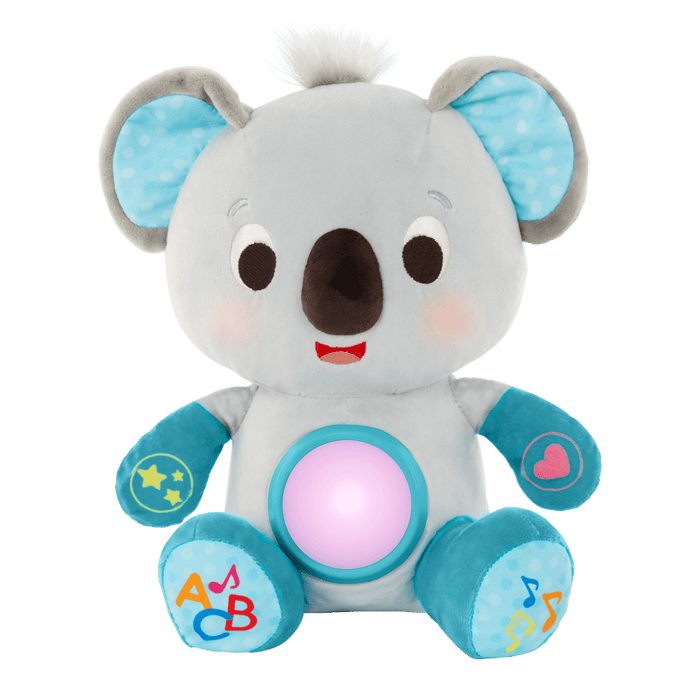 Interactive plush koala.