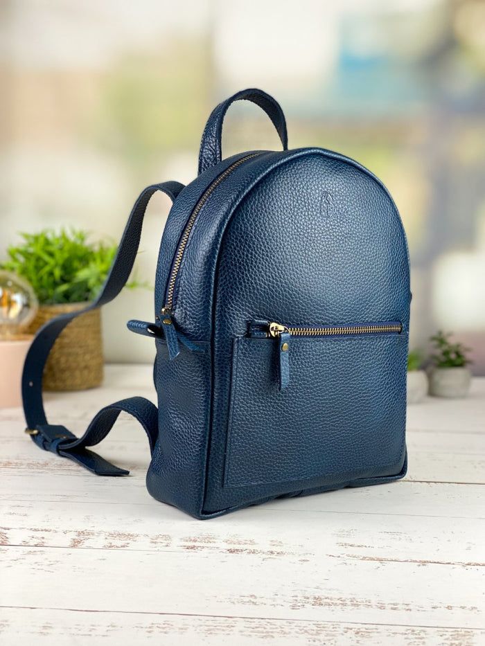Leather backpack VISTA