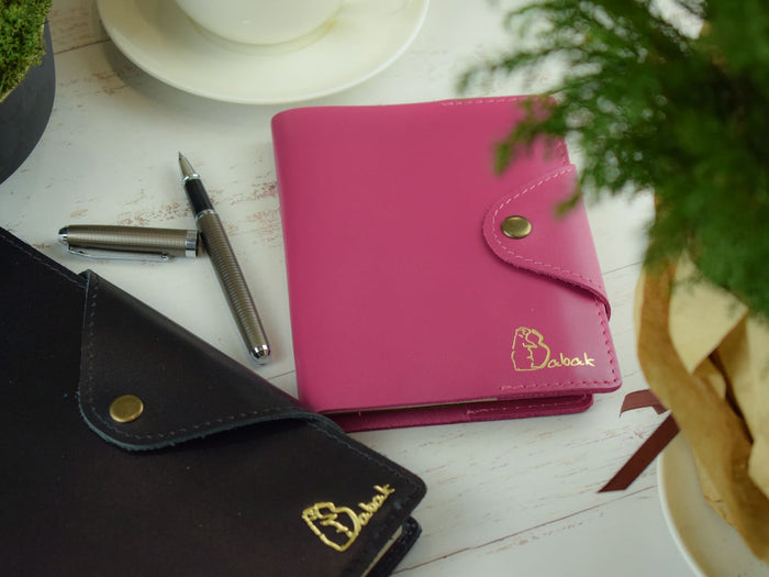 Leather notebook 022 A6 / 027 A5