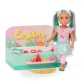 Leia & Bathtub Playset - Glitter Girls