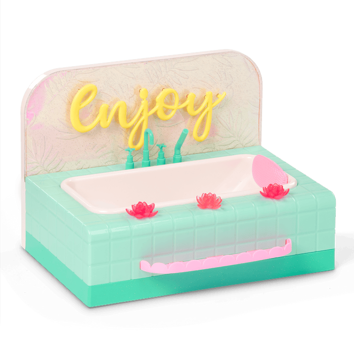 Leia & Bathtub Playset - Glitter Girls