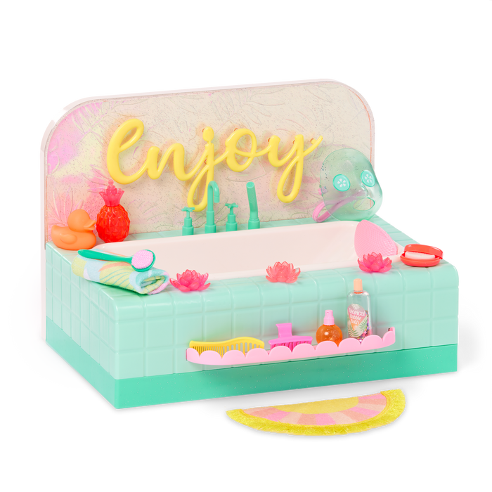 Leia & Bathtub Playset - Glitter Girls