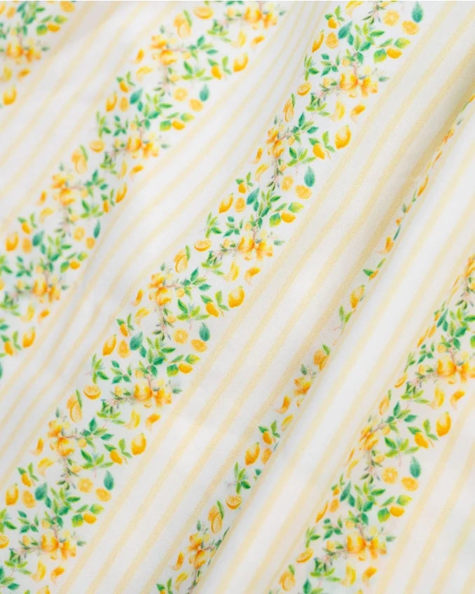 Lemony Stripes Dress