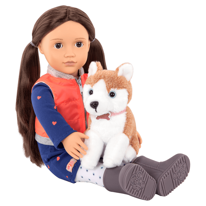 Our Generation Doll Leslie & Passenger Pets Bundle