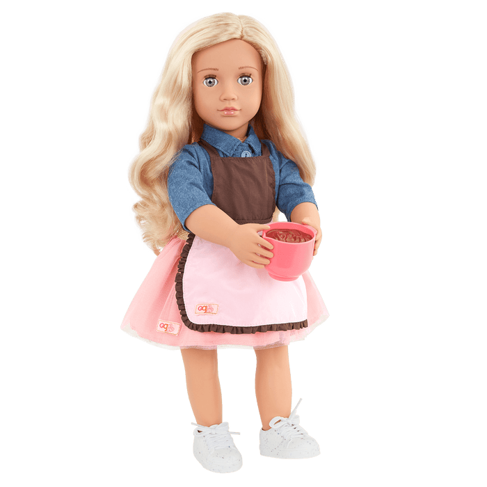 Our Generation Let's Make Chocolate Baking Set for 18-inch Dolls