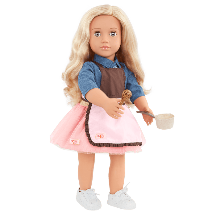 Our Generation Let's Make Chocolate Baking Set for 18-inch Dolls