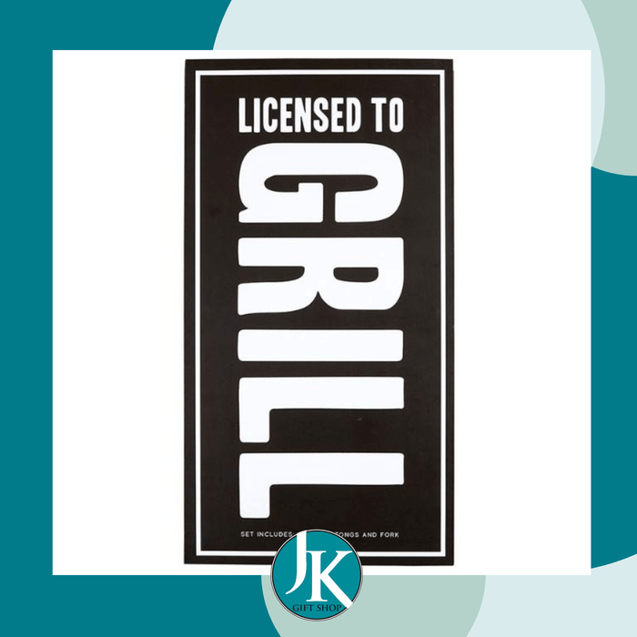 License to Grill Tool Book Set