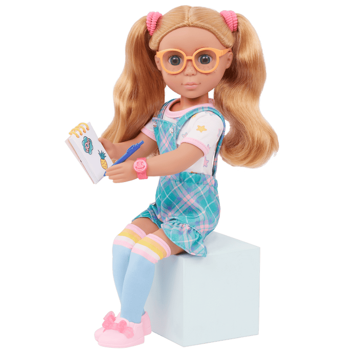 Glitter Girls 14-inch doll Liddy in school clothes