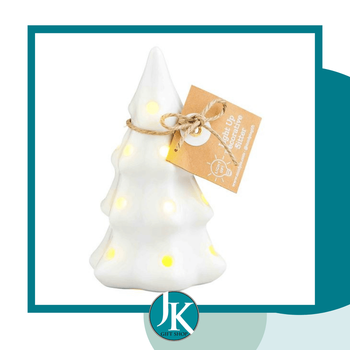 Light Up White Tree Sitter