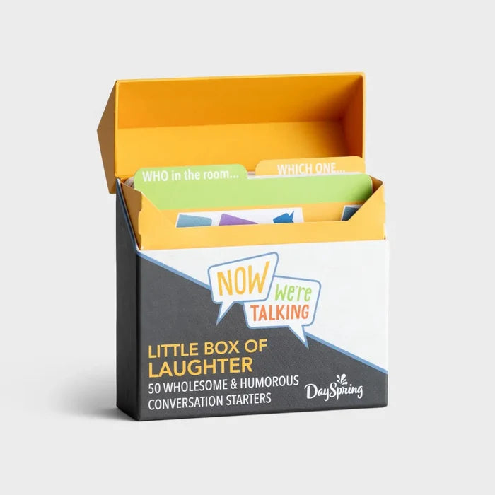 Little Box of Laughter - 50 Wholesome & Humorous Conversation Starters