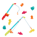 Toy fishing set.